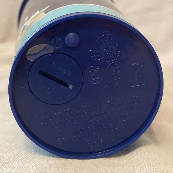 NEW Walt Disney World Parks Castle Light Up Tumbler Straw Fireworks Blue 16oz - Picture 5 of 7